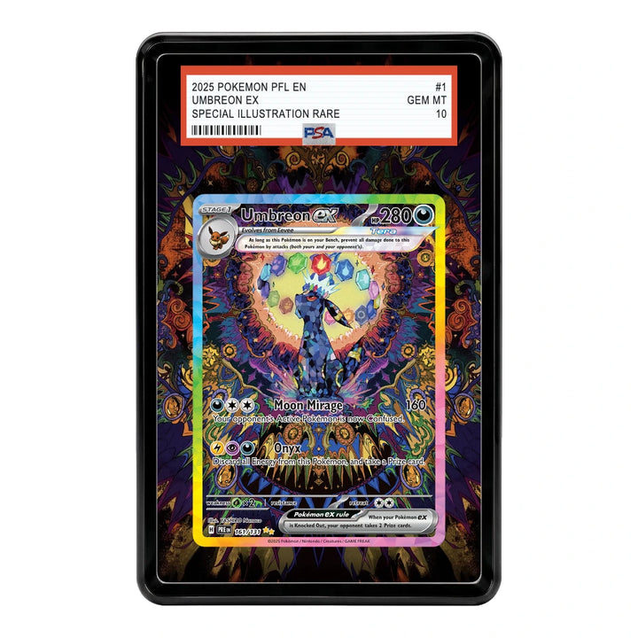 Umbreon ex Art Extension Slab | PSA | Magnetic Black